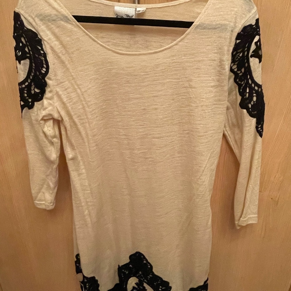 Beige Young Threads Dress View 2